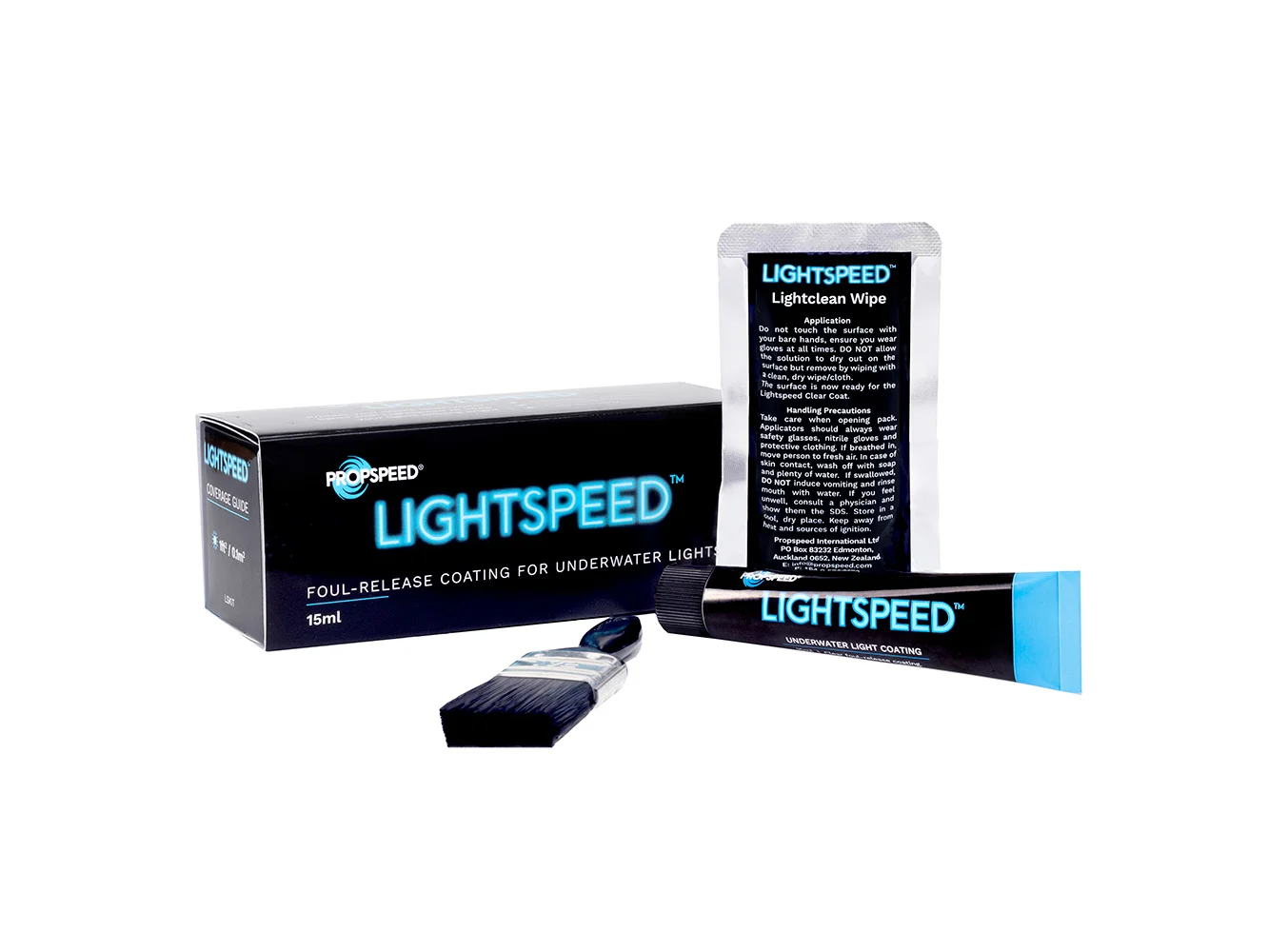 Propspeed Lightspeed Light Foul-Release Coating Covers Approximately 4 Lights Underwater Lights