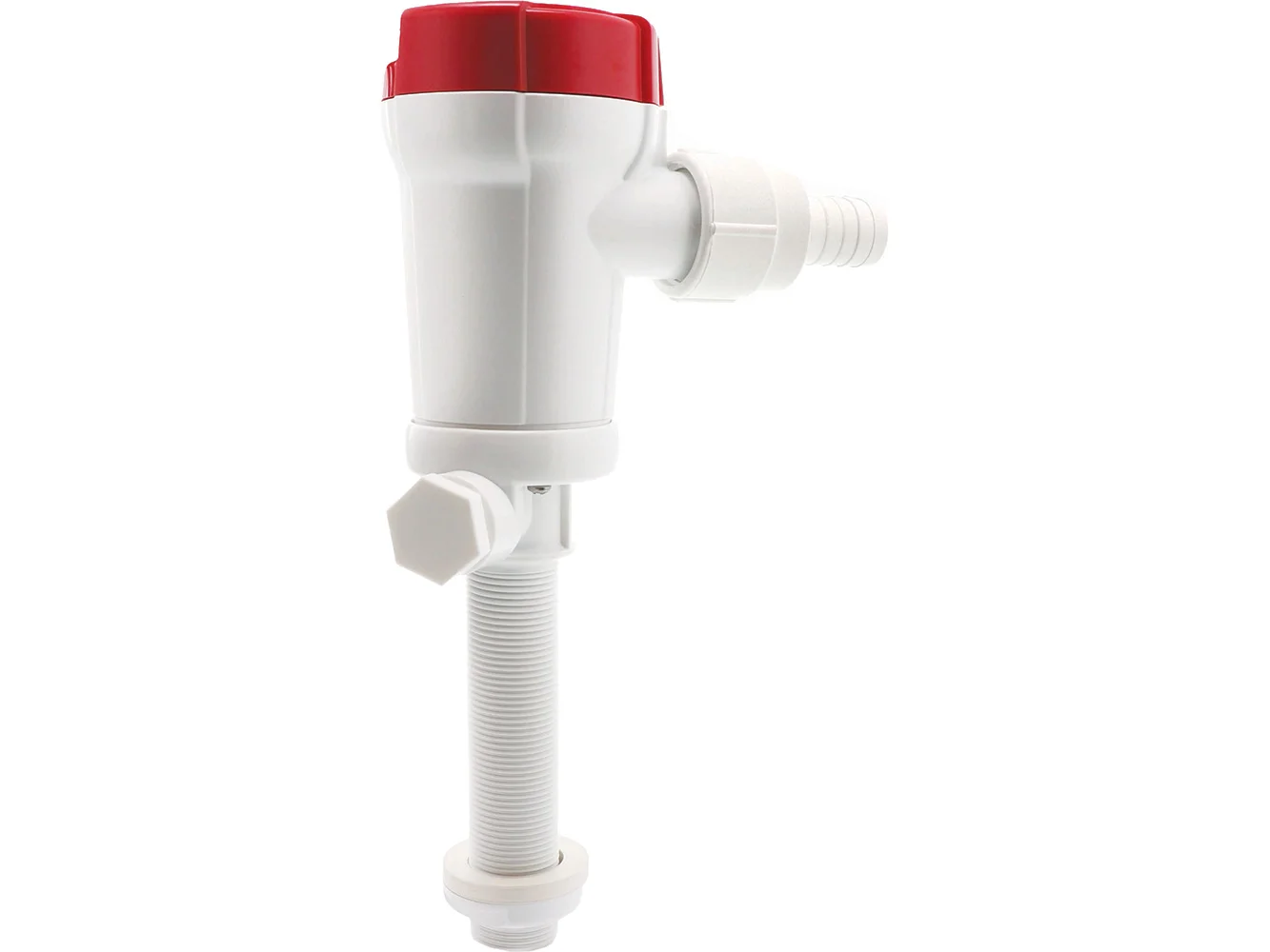 Rule 500 GPH Livewell Pump Straight Thru-Hull Inlet