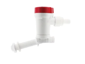 Rule 1100 GPH Livewell Pump Angled Thru-Hull Inlet