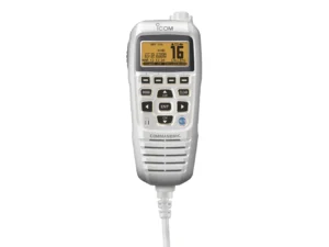 Icom HM195 CommandMic™ IV w/Yellow BlackLit LCD - Super White