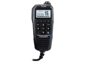 Icom HM195 CommandMic™ IV with White BlackLit LCD - Black