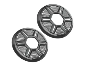 Fusion Apollo™ 6.5" Shielded Grey Speaker Grilles (Pair)