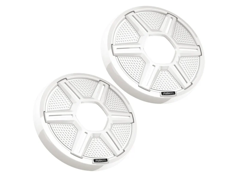 Fusion Apollo™ 7.7" Shielded White Speaker Grilles (Pair)