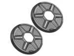 Fusion Apollo&trade; 7.7" Shielded Grey Speaker Grilles (Pair)