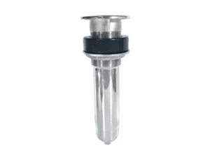 Tigress 10.5" 0-Degree Swivel Rod Holder - Screwless - Stainless Steel