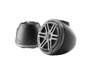 JL Audio M3 VeX™ Series 6.5" Enclosed Coaxial Speakers w/Grey Sports Grilles - M3-650VEX-Mb-S-Gm