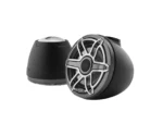 JL Audio M6 VeX™ Series 6.5" Enclosed Coaxial Speakers w/Titanium Sports Grilles - M6-650VEX-Mb-S-GmTi