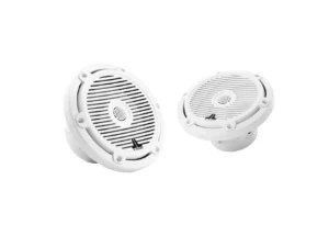 JL Audio M3 Series 6.5" Marine Coaxial Speakers w/Gloss White Classic Grilles - M3-650X-C-Gw