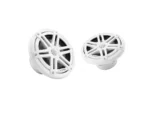 JL Audio M3 Series 6.5" Marine Coaxial Speakers w/Gloss White Sport Grilles - M3-650X-S-Gw