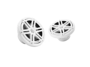 JL Audio M3 Series 6.5" Marine Coaxial Speakers w/Gloss White Sport Grilles - M3-650X-S-Gw