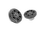 JL Audio M3 Series 6.5" Marine Coaxial Speakers w/Grey Metallic Sport Grilles - M3-650X-S-Gm