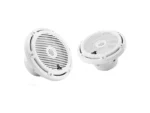 JL Audio M3 Series 7.7" Marine Coaxial Speakers w/Gloss White Classic Grilles - M3-770X-C-Gw