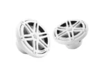 JL Audio M3 Series 7.7" Marine Coaxial Speakers w/Gloss White Sport Grilles - M3-770X-S-Gw