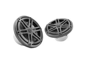 JL Audio M3 Series 7.7" Marine Coaxial Speakers w/Grey Metallic Sport Grilles - M3-770X-S-Gm