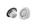 JL Audio M6 Series 6.5" Marine Coaxial Speakers w/Gloss White Classic Grille - M6-650X-C-3Gw