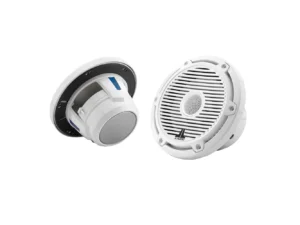 JL Audio M6 Series 6.5" Marine Coaxial Speakers w/Gloss White Classic Grille - M6-650X-C-3Gw