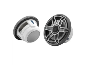 JL Audio M6 Series 7.7" Marine Coaxial Speakers w/Titanium Sport Grille - M6-770X-S-GmTi