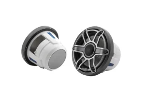 JL Audio M6 Series 8.8" Marine Coaxial Speakers w/Titanium Sport Grille - M6-880X-S-GmTi