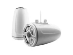 JL Audio M6 Series 7.7" Enclosed Tower Coaxial System w/Gloss White Sport Grille - M6-770ETXv3-Gw-S-GwGw