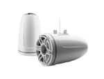 JL Audio M6 Series 8.8" Enclosed Tower Coaxial System w/Gloss White Sport Grille - M6-880ETXv3-Gw-S-GwGw