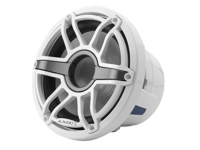 JL Audio M6 8" Marine Subwoofer w/Gloss White Sport Grille - M6-8IB-S-GwGw-4