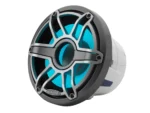 JL Audio M6 8" Marine Subwoofer w/Titanium Sport Grille & Transflective™ LED Lighting - M6-8IB-S-GmTi-i-4
