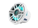 JL Audio M6 10" Marine Infinite-Baffle Subwoofer w/Gloss White Sport Grille & Transflective™ LED Lighting - M6-10IB-S-GwGw-i-4
