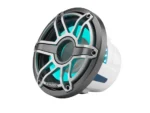 JL Audio M6 10" Marine Infinite-Baffle Subwoofer w/Titanium Sport Grille & Transflective™ LED Lighting - M6-10IB-S-GmTi-i-4