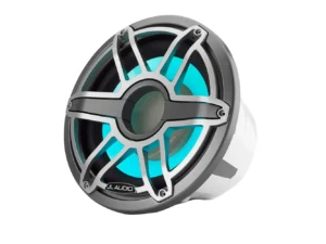 JL Audio M7 12" Marine Subwoofer w/Titanium Sport Grille & Transflective™ LED Lighting - M7-12IB-S-GmTi-i-4
