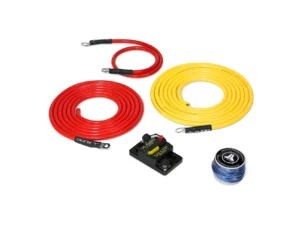 JL Audio Premium 6 AWG 12v Power Connection Kit f/Single Amplifier Within 10' of Battery - XMD-PCS50A-1-L10