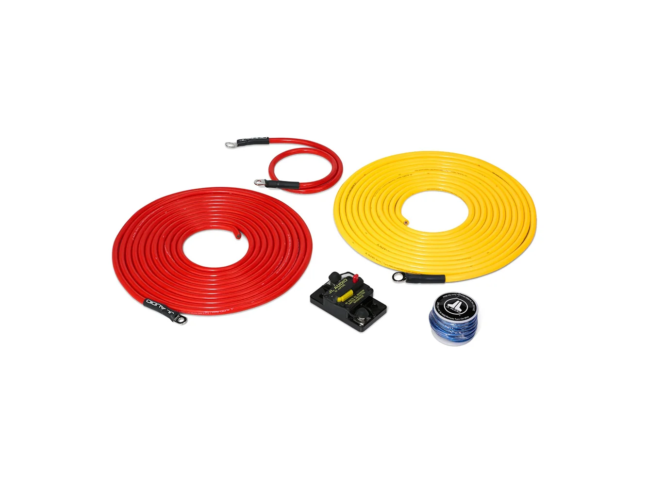 JL Audio Premium 6 AWG 12v Power Connection Kit f/Single Amplifier Within 20' of Battery - XMD-PCS50A-1-L20