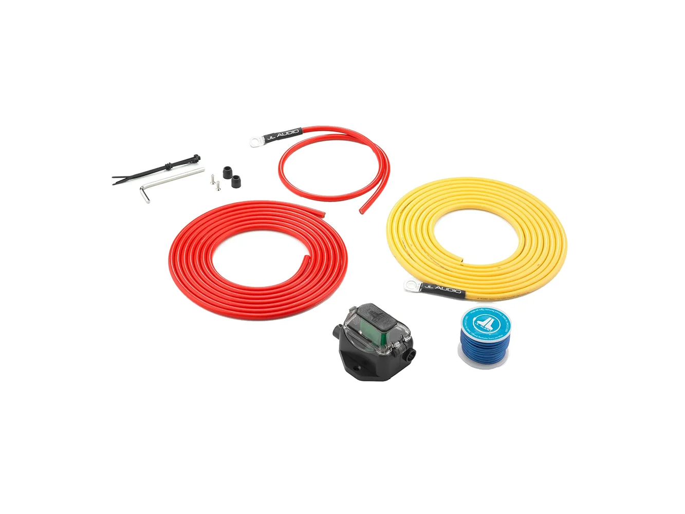 JL Audio Premium 9 AWG 12v Power Connection Kit f/Single Amplifier Within 12' of Battery - XMD-PCS30A-1-L12