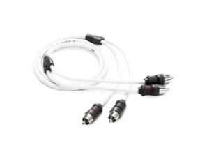JL Audio 2-Channel 3' Marine Audio RCA Cable - XMD-WHTAIC2-3
