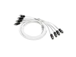 JL Audio 4 Channel 6' Marine Audio RCA Cable - XMD-WHTAIC4-6