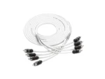 JL Audio 4 Channel 12' Marine Audio RCA Cable - XMD-WHTAIC4-12