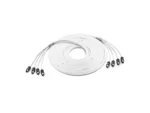 JL Audio 4 Channel 25' Marine Audio RCA Cable - XMD-WHTAIC4-25