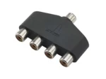 JL Audio Core 4-Way Audio Interconnect Splitter - XD-AICS-1F4F