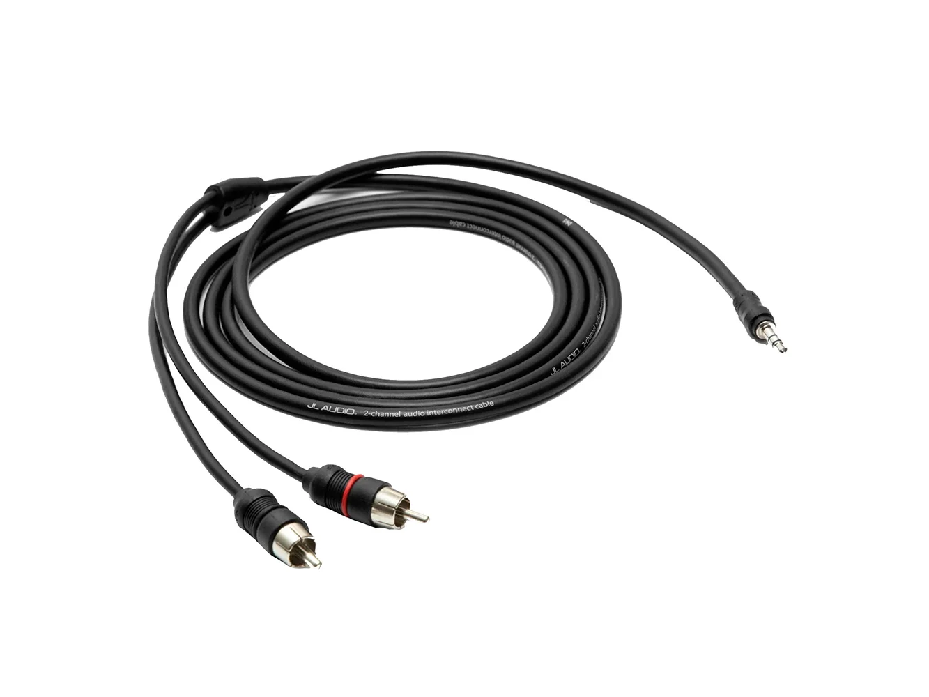 JL Audio 2 Channel 6' Mini to RCA Audio Interconnect Cable - XD-MINIRCA-6