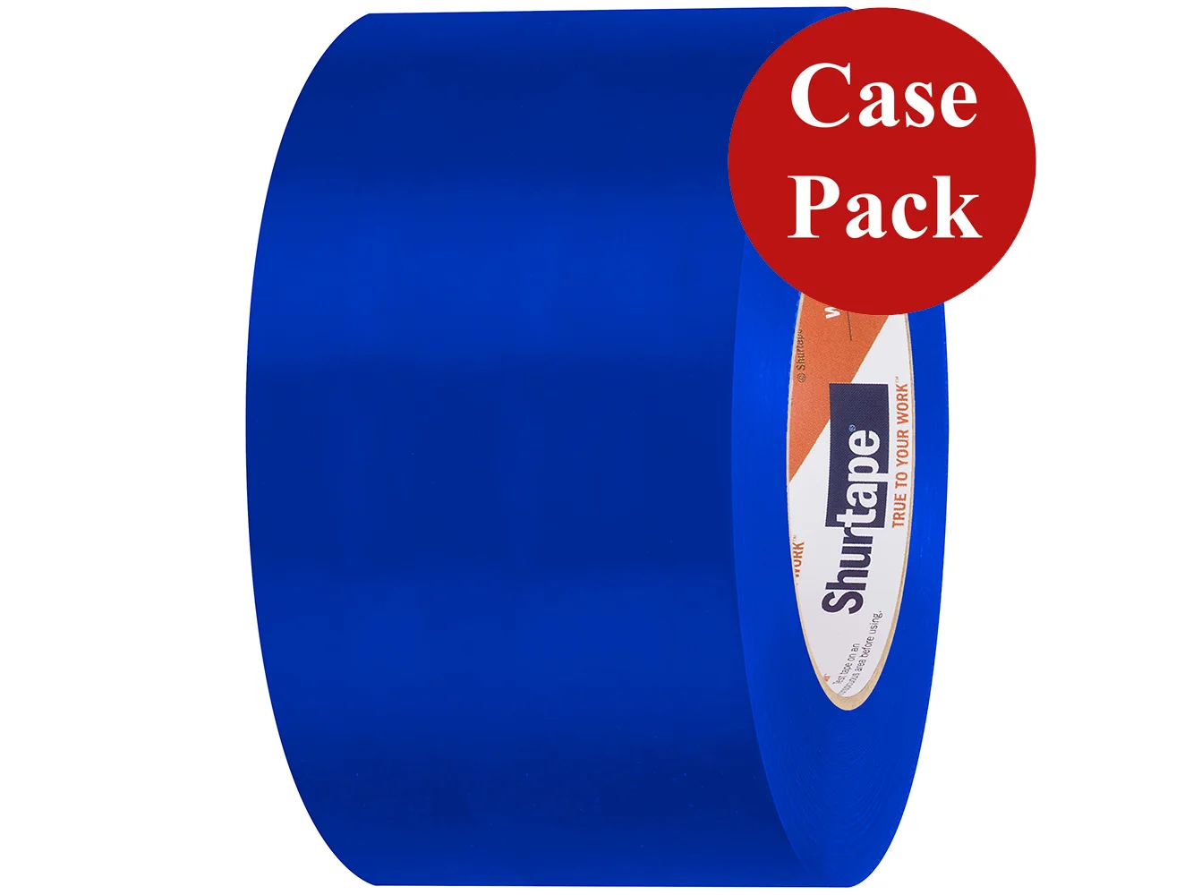 Shurtape UV-Resistant Marine Heat Shrink Tape - 72MM x 55M Roll - Straight Edge Blue *Case of 16 Rolls*