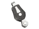 Barton Marine Size 0 20mm Plain Bearing Pulley Block Single Fixed Eye & Becket