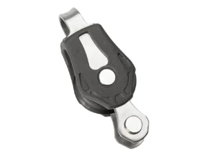 Barton Marine Size 0 20mm Plain Bearing Pulley Block Single Fixed Eye & Becket