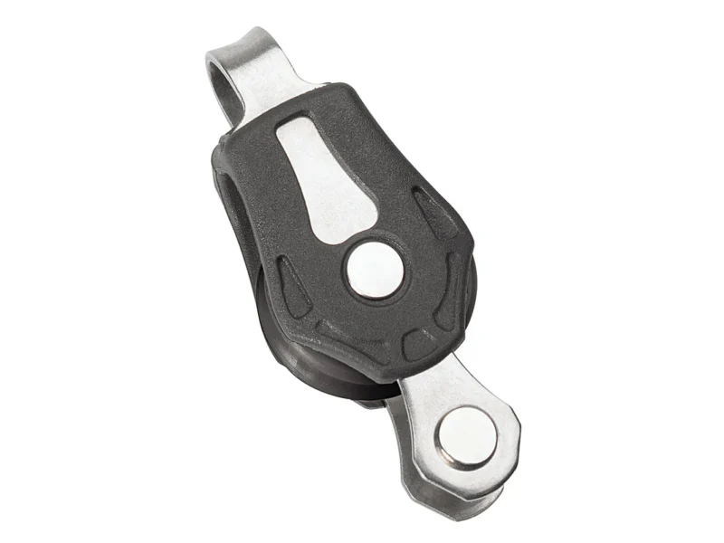 Barton Marine Size 0 20mm Plain Bearing Pulley Block Single Fixed Eye & Becket