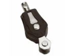 Barton Marine Size 0 20mm Plain Bearing Pulley Block Single Swivel & Becket