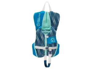 Full Throttle Infant Rapid-Dry Flex-Back Life Jacket - Aqua