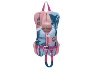Full Throttle Infant Rapid-Dry Flex-Back Life Jacket - Pink