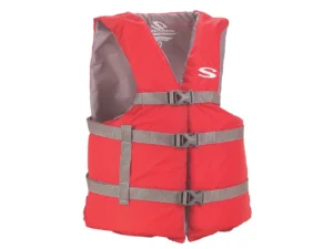 Stearns PFD 2001 Adult Boat Universal Red Display f/Adults Over 90lbs - Chest Size Of 50"
