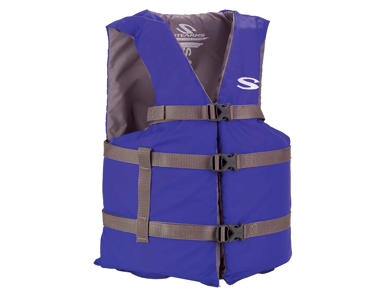 Stearns PFD 2001 Adult Boat Universal Blue Display for Adults Over 90lbs - Chest Size Of 50"
