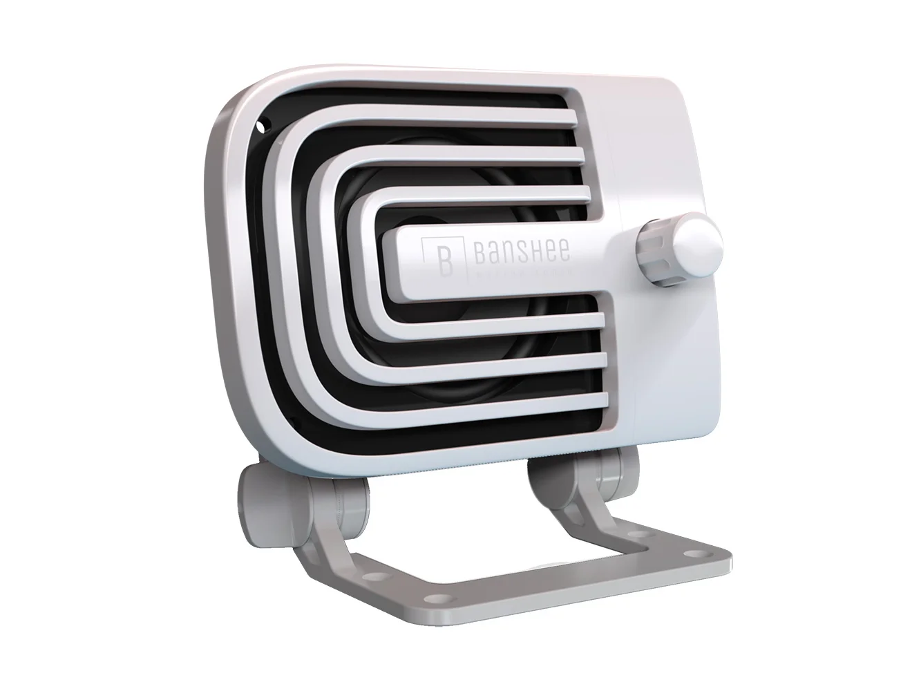 Banshee Marine Active External VHF Speaker - White