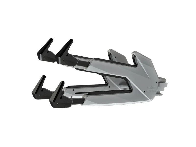 PTM Watersports Edgeforce Board Rack Pair - Electrobrite Silver