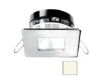 i2Systems Apeiron A503 3W Spring Mount Light - Square/Square - Neutral White Polished Chrome Finish